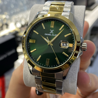 Daniel Klein Premium Erkek Kol Saati Gold Yeşil