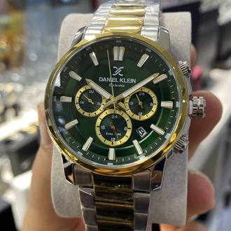 Daniel Klein Exclusive Erkek Kol Saati Gold Yeşil