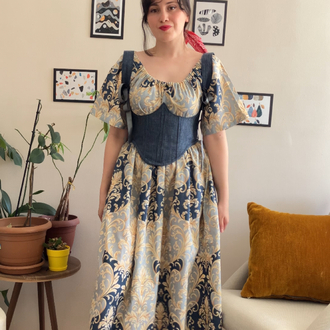 Damask Takım (korseli)