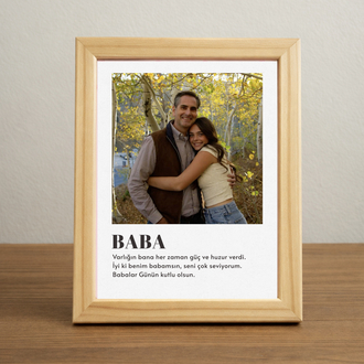 Baba Özel Tablo 3 ✨