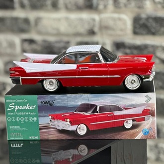  Klasik Görünümlü Nostaljik Retro Araba Bluetooth Hoparlör FM Radyolu Taşınabilir Speaker
