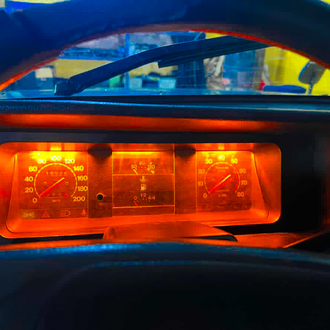 1 Adet Amber Ayak Altı Led Ultra Parlak – 12V | Gerçek Amber Zor Bulunan Renk
