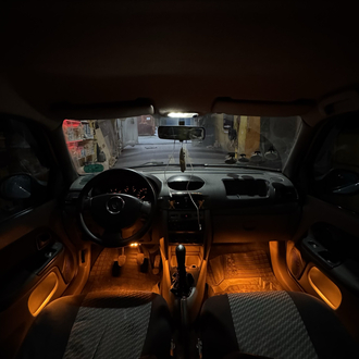 1 Adet Orta Ton Amber Ultra Parlak LED – 12V | Orta Ton Amber Renk – Yüksek Işık Gücü