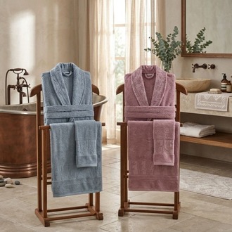 HOME COLLECTION ANEMON LIFE BAMBOO AİLE BORNOZ SETİ