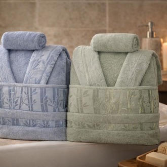 HOME COLLECTION ANEMON LIFE BAMBOO AİLE BORNOZ SETİ