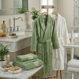 HOME COLLECTION ANEMON LIFE BAMBOO AİLE BORNOZ SETİ