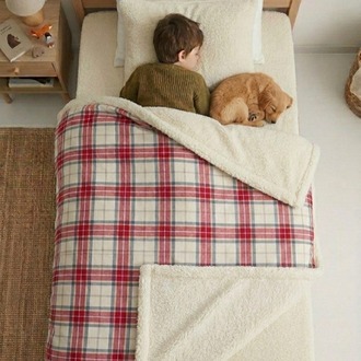 HOME COLLECTION PAMUK SHERPA YATAK ÖRTÜSÜ SETİ