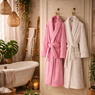 HOME COLLECTION ANEMON LIFE BAMBOO AİLE BORNOZ SETİ