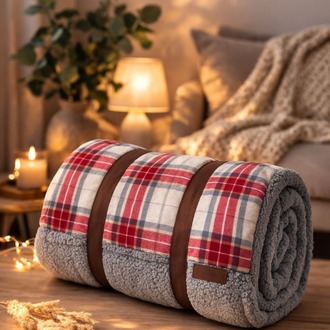 HOME COLLECTION PAMUK SHERPA YATAK ÖRTÜSÜ SETİ
