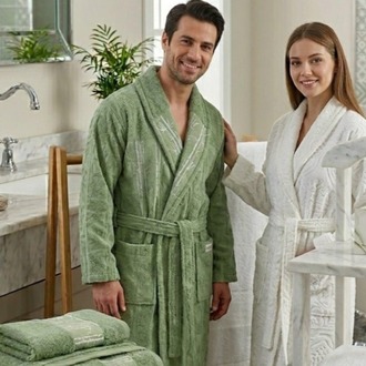 HOME COLLECTION ANEMON LIFE BAMBOO AİLE BORNOZ SETİ