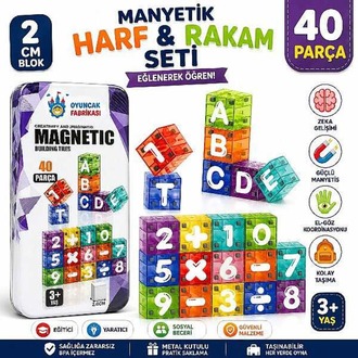 Vardem Manyetik Bloklar 40 Pcs CFK30