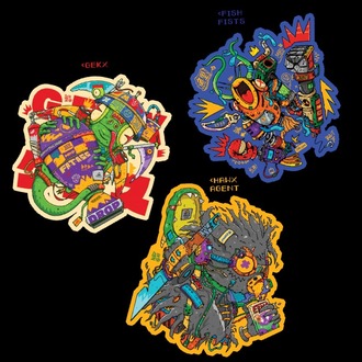 STREET LAB V.2 STICKER PACK