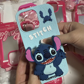 Mavi stich popsoketli kılıf
