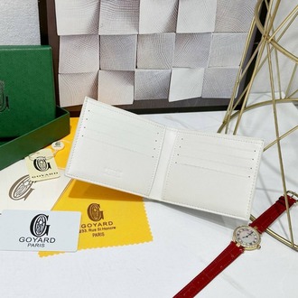 Imported | Ithal Goyard Wallet - White