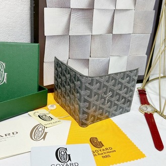 Imported | Ithal Goyard Wallet - Gray