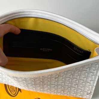 Goyard Clutch - Beyaz