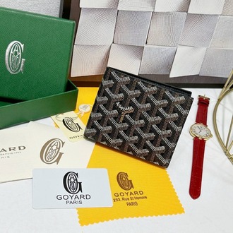 Imported | Ithal Goyard Wallet - Black