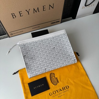 Goyard Clutch - Beyaz