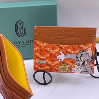 Goyard 'Tom & Jerry' Cardholder - Orange