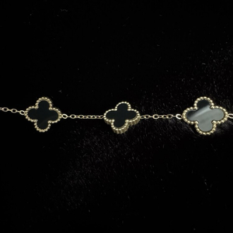 Van Cleef Bracelet - Black & Gold