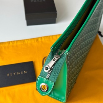 Goyard Clutch - Yeşil