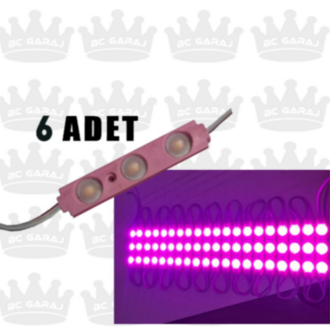 Mor renk Parmak Led Modül 6x
