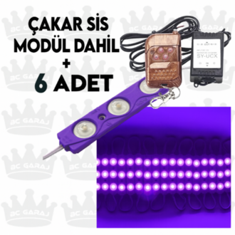 Parmak led + Çakar sis modül kumanda