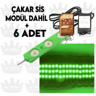 Parmak led + Çakar sis modül kumanda