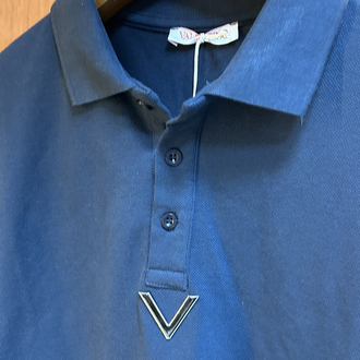 Valentino Premium Polo Yaka (Demir Logo) Lacivert