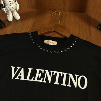 Valentino Taş Detaylı Premium T-shirt