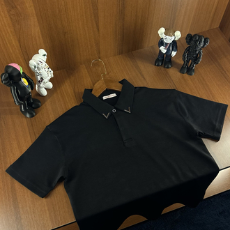 Valentino Premium Polo Yaka T-shirt (Demir Logo)