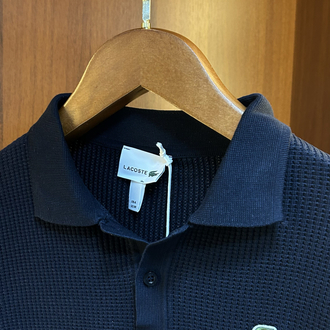 Lacoste Premium Triko Polo Yaka (Lacivert)