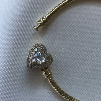 XUPİNG 14K KALPLİ BİLEKLİK 