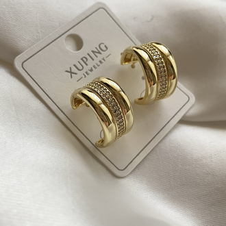 XUPİNG 14K HALKA KÜPE