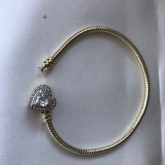 XUPİNG 14K KALPLİ BİLEKLİK 