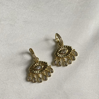14 K GÖZ KÜPE