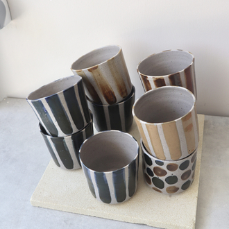 Striped Cup