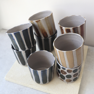 Striped Cup