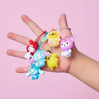 Sürpriz Kuromi&Hello Kitty Anahtarlık 
