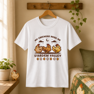My Chickens Need Me Tişört