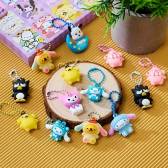 Sürpriz Kuromi&Hello Kitty Anahtarlık 