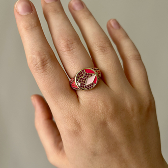 Pembe Model Yüzük