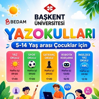 9- 10 Yaş Arası Çocuklar İçin Yaz okulu