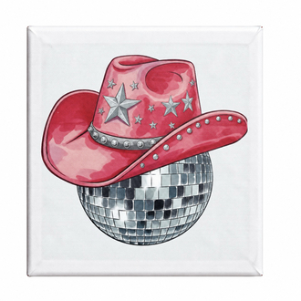 Cow Disco Topu Tuval