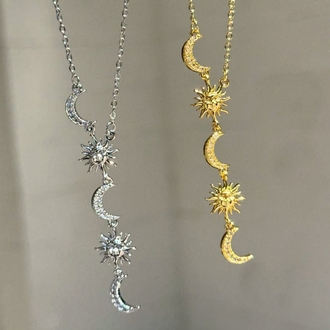 Luna Moon Y Kolye