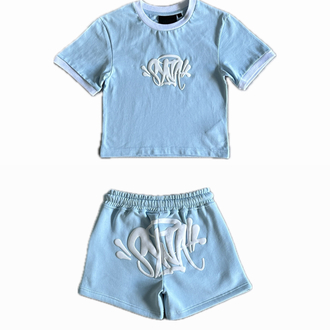 Syna World Baby Blue T-Shirt + Shorts