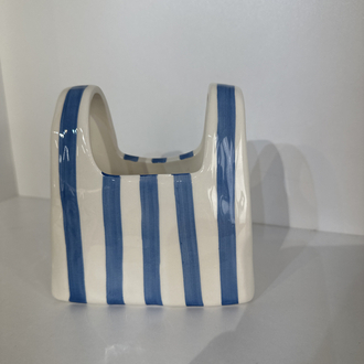 Dekoratif seramik çanta 14 cm