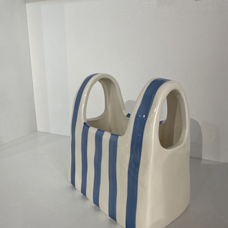 Dekoratif seramik çanta 14 cm