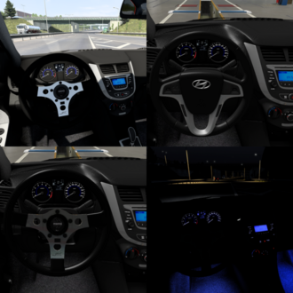 HYUNDAI ACCENT BLUE