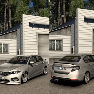 ETS2 EGEA 1.3 MUTİJET 1.6 MEGA MOD
